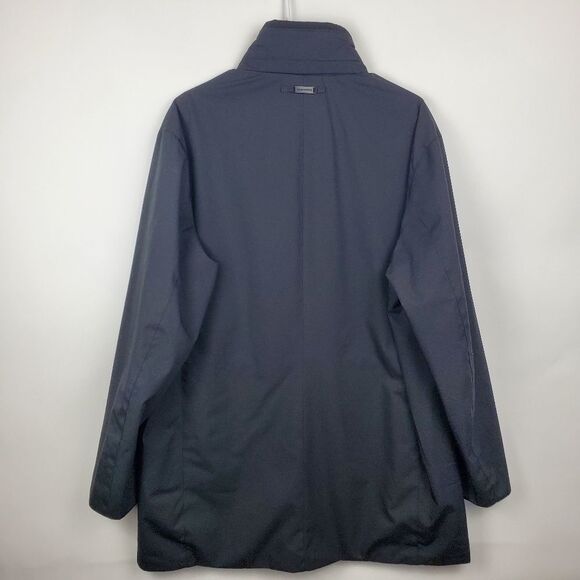 EMPORIO ARMANI Over Jacket Matrix Full Zip Up Out Pockets Lined Long Sleeve Mens - Picture 7 of 10